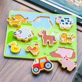 Chunky puzzle - farm